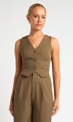 Lennon Button Up Vest