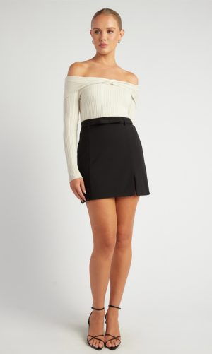 Gia Bow Mini Skirt