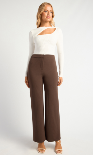 Delina Stretch Jersey Pants