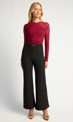 Jocelyn Boot Cut Jersey Pants