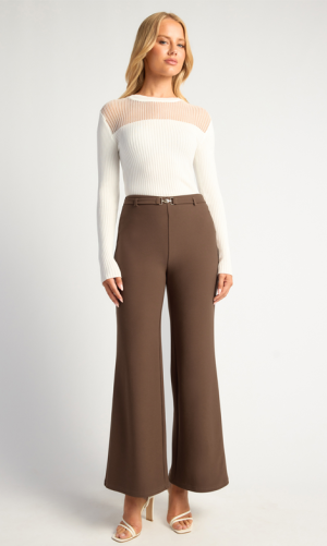 Ellison Boot Cut Jersey Pants