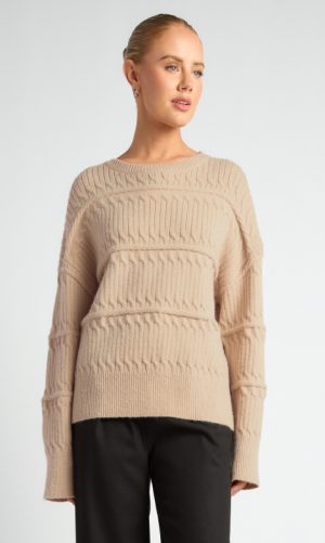Lynette Cable Knit Jumper