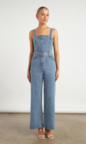 Cleo Denim Jumpsuit