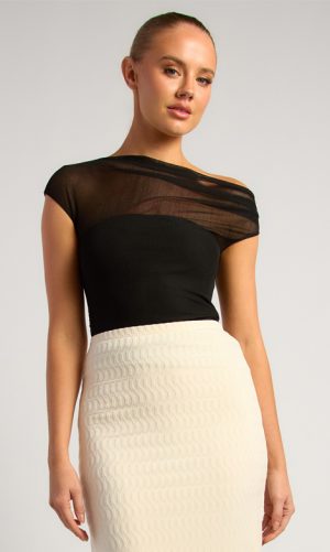 Ariyah Mesh Top