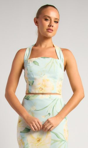 Cintra Floral Halter Top