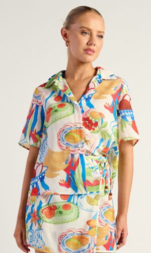 Isela Button-Up Shirt